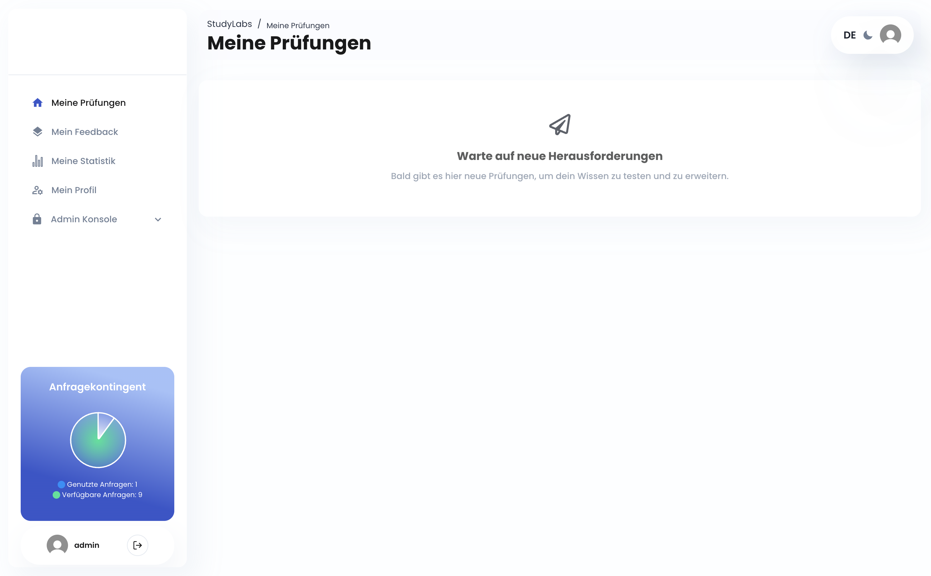Prüfungsübersicht